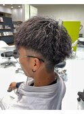 シルバーメッシュ×ツイストスパイラル