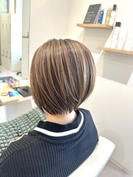 ブランシュ 南行徳店(BLANCHE) イメチェン/ハイライト/ショートボブ/クールショート/前髪
