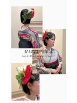 マティー(MATTY)&nbsp;成人式／卒業式　ヘアセット,着付け