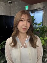 キャラハーフ 池袋東口店(KYARA HALF)&nbsp;ミルクティーベージュ/ハイトーン/ブリーチ