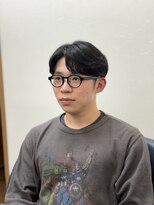 カズミ(KAZMI)&nbsp;直毛男子におすすめの毛流れパーマ