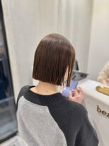 ビューバイネオリーブ 用賀店(Beau'r by neolive)&nbsp;ミルクティーブロンドデジタルパーマワンホンレイヤー［用賀］