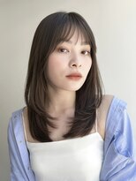 ナミ ギンザ(NAMI ginza)&nbsp;レイヤーカット/ミディアムレイヤー/縮毛矯正/透明感カラー