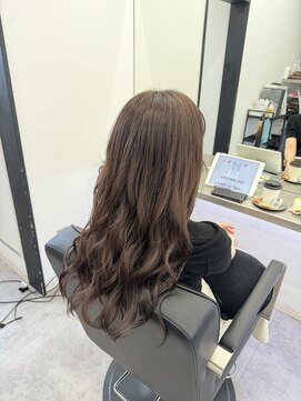アイスプロドバイブルーム 木更津店(ice prod by bloom) ワンホンレイヤー/ミルクティーブロンド/ダークブルー/木更
