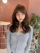 ボタン コロン 表参道 原宿(VOTAN COLON)&nbsp;フォワード巻き/表参道韓国ヘア/アースカラー/ココアベージュ