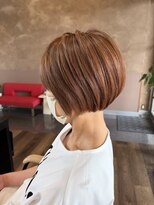 スタイル 皆実店(STYLE)&nbsp;丸みショートボブ