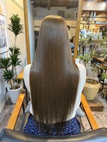 マスカリ(muscali)&nbsp;星華,縮毛矯正,ストレートパーマ,ミルクブラウン
