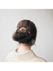 和装ヘアーセット【総社】【アリュール】【美容室】【倉敷】