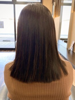 【HAIRCHEMIST導入】毛髪を内部から補修◇クセをなおしながら、自然で丈夫、そして健康的な髪へ導きます♪