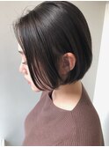 【担当JUN】簡単スタイリング耳かけ前下がりボブ大人かわいい