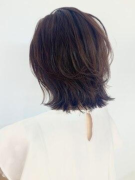クオリス 上板橋店(QUALIS) 大人レイヤーカット/ウルフレイヤー/ピンクブラウン/ミディアム