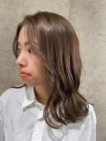 エイト 上野店(EIGHT ueno)&nbsp;【EIGHT上野】日木[NIKI]_ブリーチなしグレージュ