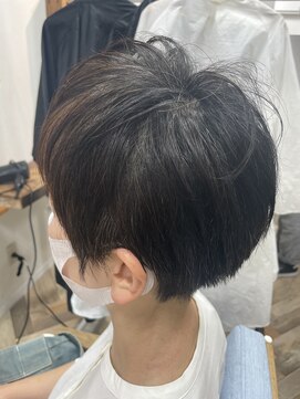 クート(ku-to) 刈り上げネープレスショート×白髪染め&ヘッドスパも人気◎