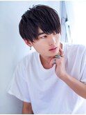 ツーブロックフェザーマッシュ