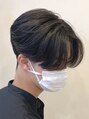 フィフス(fifth) 【刈り上げ高め】前下がりセンターパート[原宿/メンズカット]