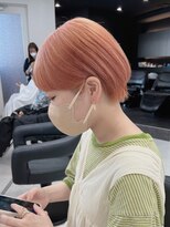 ベレーザシェルト(Beleza scelto)&nbsp;ba835_ニュアンスカラーヘルシースタイルオレンジボブショート