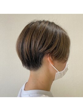 ファースト 泉中央店(first) 斜めバング/ヘルシースタイル/20代30代40代
