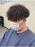マッシュヘア　ツイストスパイラルパーマ