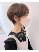 マッシュアンドマッシュアヴェダ ららぽーと福岡店(mash&mash AVEDA)&nbsp;丸みショート・白髪ぼかし・白髪染め・髪質改善