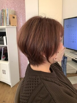 コワファースト 別府 ピンクベージュ ショートスタイル