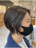 くびれショート◎オリーブブラウン