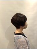 切りっぱなし　レトロボブ♪