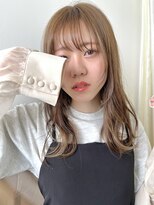 コワファースト  させぼ五番街店(COIFF1RST)&nbsp;顔まわりcutとハニーベージュ