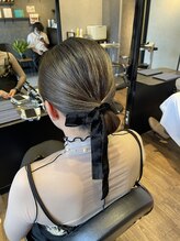 アンシェル(UNCHEL) ヘアセットヘアアレンジアップスタイルヘアアレンジシニヨン