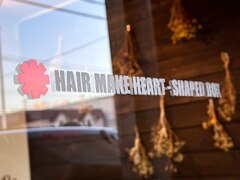 HAIR　MAKE　HEART-SHAPED BOX 【ヘアメイク ハート シェイプド ボックス】