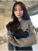 ナチュラル韓国ヘア×くびれ×ローレイヤー×38ミリ〔川又〕