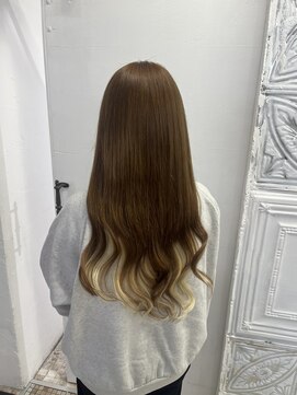 ハイエクステンション 京都駅前店(Hi-Extension) ブラウン&ブロンド