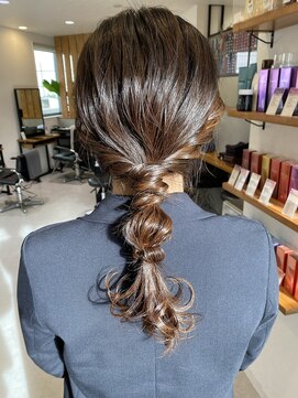 ヘアサロン ムク(HAIR SALON.MuKu) 結婚式ヘアアレンジ・ローポニアレンジ