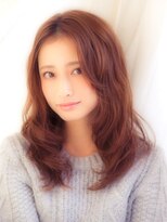 ステージ(STAGE) 大人かわいい/レイヤーロング/グレーベージュ/前髪パーマ/幡ヶ谷