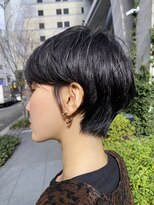 ハルキ ミナト ジャパン オオサカ(HARUKI MINATO japan OSAKA)&nbsp;40代50代小顔似合わせカットくびレイヤーエモージュ大人可愛い