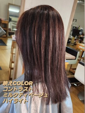 シャルシェ(Chercher) 映えCOLOR★Dr.コントラストミルクティハイライト