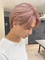 ルーブ トウキョウ(Loob. TOKYO) メンズブリーチミルクティーベージュメンズハイトーンカラー池袋