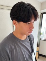 アイズ 海老名(AIZU) センターパート ニュアンスパーマ メンズパーマ カルマパーマ