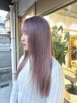 アドア 横浜(ADORE)&nbsp;【ADORE 横浜】アッシュラベンダーピンク×透明感カラー