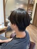 【古山指名限定】メンズカット+パーマ落とし