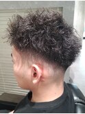 新潟/万代/バーバー/メンズ専門/スキンフェード/ツイストパーマ