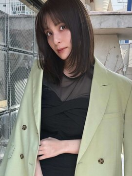 ミンクス 青山店(MINX) イメチェン前髪小顔こなれミディ_表参道/青山