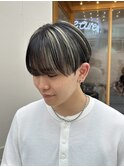 シースルーマッシュ/メンズマッシュ/ハイライト