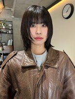 ナループロア ルームー(Nalu pu loa ROOMOO)&nbsp;ミディアムレイヤー/レイヤーカット/ハッシュカット