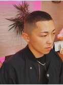 スキンフェードボウズイージーダウンパーマ