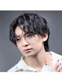 縦落ちショートセンターパート