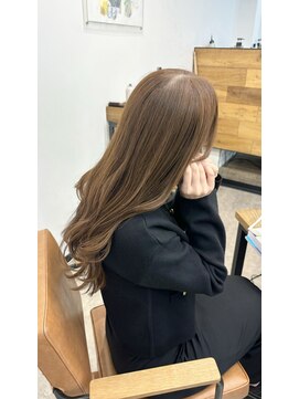 ヘアーサロンライト(hair salon Light) 韓国まろベージュ