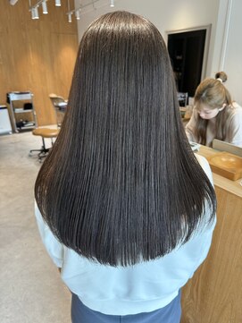 トリート 千葉店(TREAT) グレージュカラー/艶髪/髪質改善