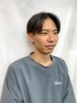 ディーエックス ウエスト(Dxxxx WEST)&nbsp;センターパートメンズカット