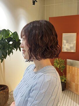 エコール(EcorE) パーマボブ