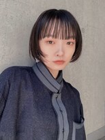 フォト 新宿三丁目(foto)&nbsp;ショートボブ/ハイライトカラー/白髪/白髪ぼかし/新宿三丁目